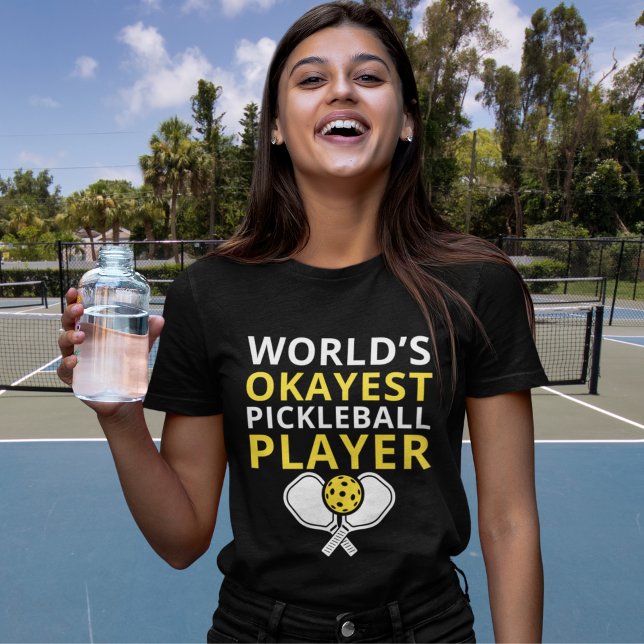 Funny Pickleball Player Paddle T-Shirt (Creator Uploaded)