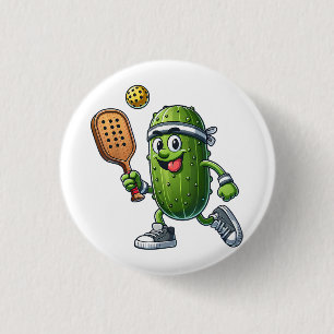Funny Pickleball Player Paddleball Lover 3 Cm Round Badge