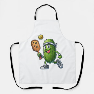Funny Pickleball Player Paddleball Lover  Apron