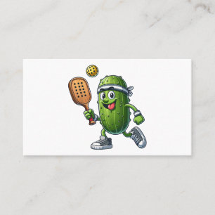 Funny Pickleball Player Paddleball Lover Business Card