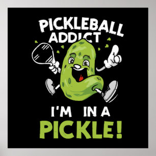 Funny-Pickleball Poster