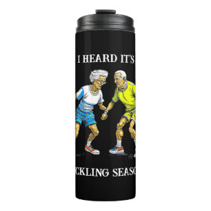 Funny Pickleball Pun   Pickling Season Thermal Tumbler