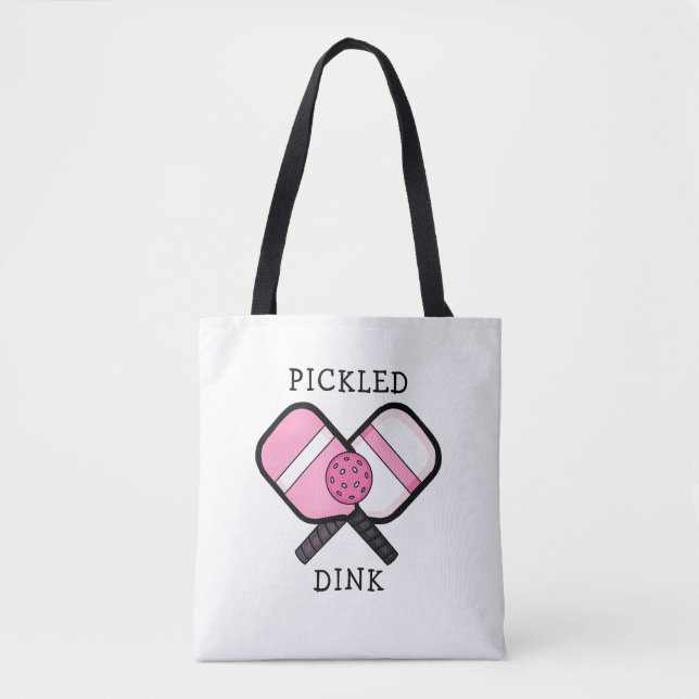 Funny Pickleball Pun   Tote Bag (Front)