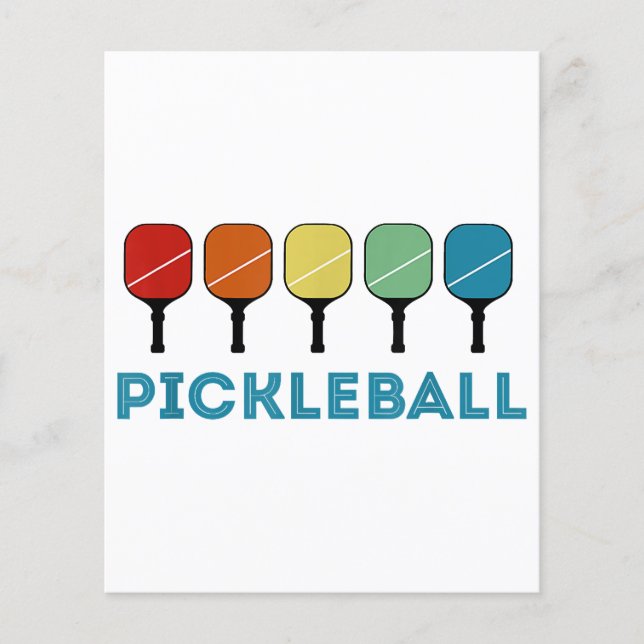 Funny Pickleball Retro Vintage  (Front)
