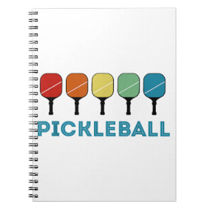Funny Pickleball Retro Vintage Notebook