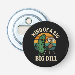 Funny Pickleball Social Club Big Dill Bottle Opener
