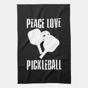 Funny Pickleball Tea Towel