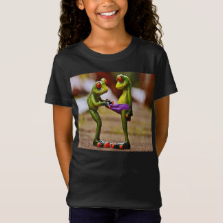 Funny picture of a frog looking down  underwear T-Shirt