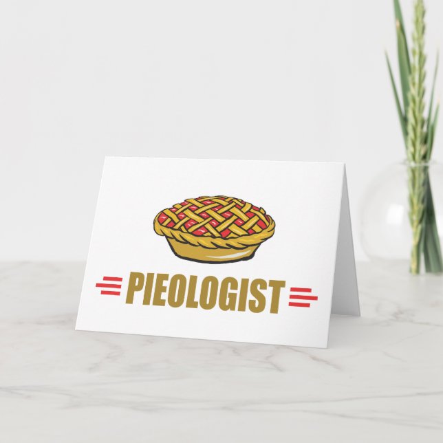 Funny Pie Card (Front)