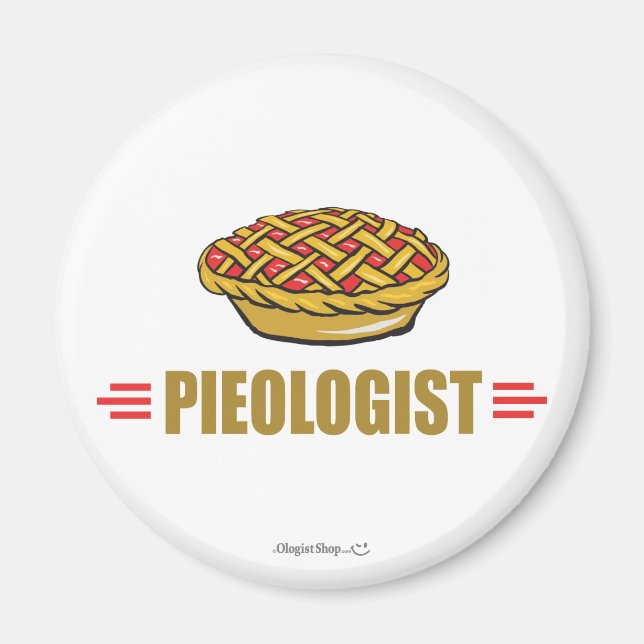 Funny Pie Magnet (Front)