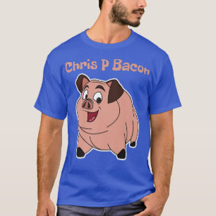 Funny Pig Chris P Bacon Name Premium  T-Shirt