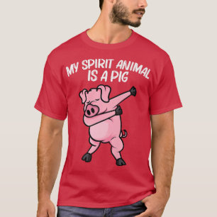 Funny Pig Design For Men Women Piglet Hog Piggy Fa T-Shirt