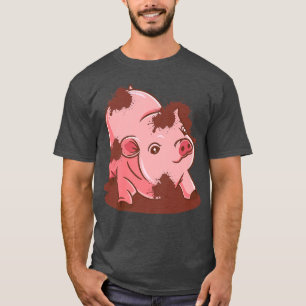 Funny Pig Dirty Piggy T-Shirt