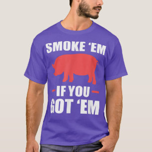 Funny Pig Grilling BBQ  T-Shirt