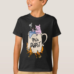 Funny Pig Spit Roast Bbq Party Grill Master Gift T-Shirt