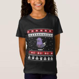 Funny Pigeon Ugly Christmas T-Shirt