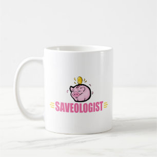 Funny Piggy Bank Coffee Mug