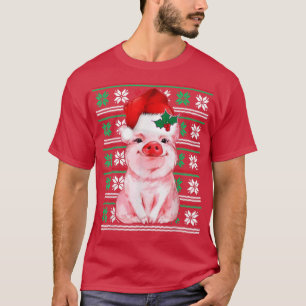 Funny Pigmas Pig Lover Ugly Christmas Sweater Girl