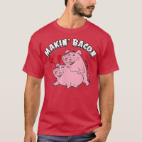 Funny Pigs Roast Making Bacon, Smoking Grilling Me
