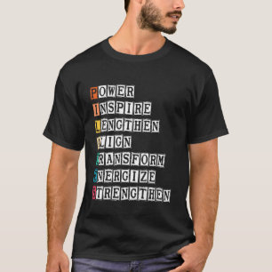 Funny Pilates Graphic for Women Fitness Lovers T-Shirt