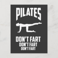 Funny Pilates Workout Fart Gym Exercise Joke