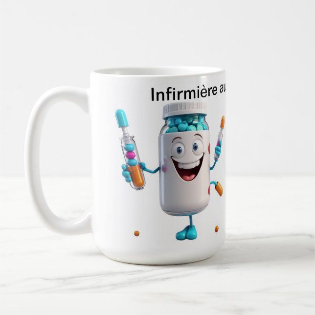 Funny Pill Bottle Mug (Left)