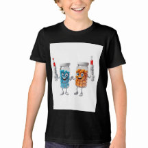 Funny Pill Bottle Tee  girls