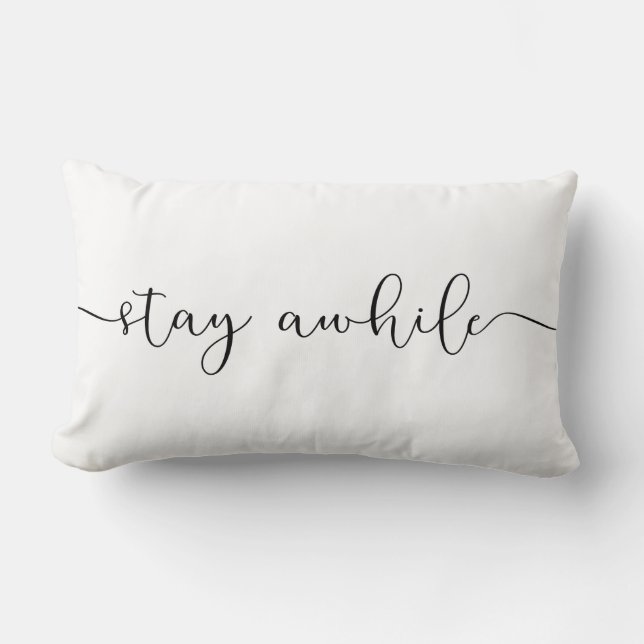 Funny  Pillow Go Away / Stay Awhile (Front)