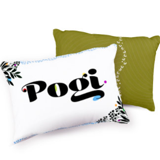 Funny Pillow 'Pogi' Filipino Boho Accent Pillow