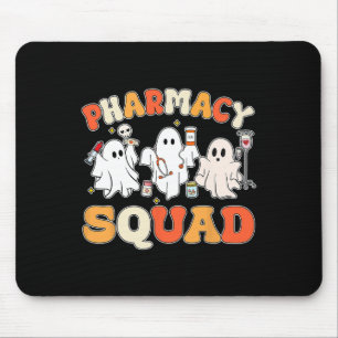 Funny Pills Pharmacy Pharmacist Squad Cute Hallowe Mouse Mat