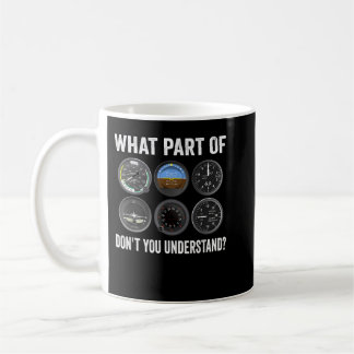 Funny Pilot Design For Men Women Airplane Airline Coffee Mug