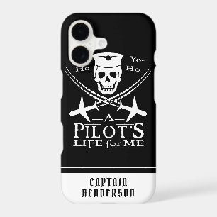 Funny Pilot Skull Aeroplanes Pirate Humour Custo