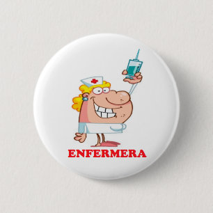 Funny pin of nurse