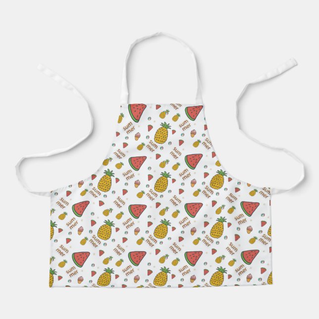 funny pineapple apron (Front)