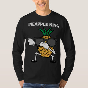 Funny Pineapple Art For Men Dad Fruit Summer Lover T-Shirt