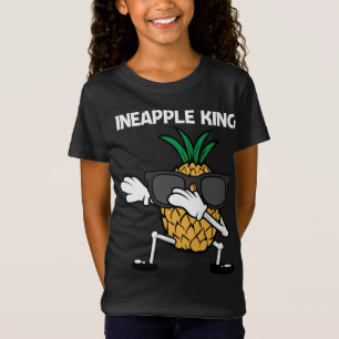 Funny Pineapple Art For Men Dad Fruit Summer Lover T-Shirt