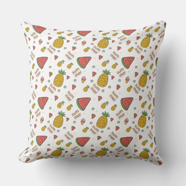 funny pineapple cushion (Front)