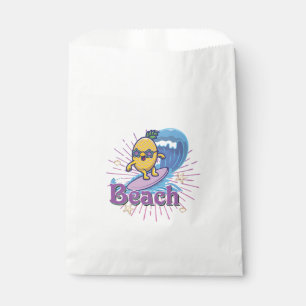 funny pineapple favour bags