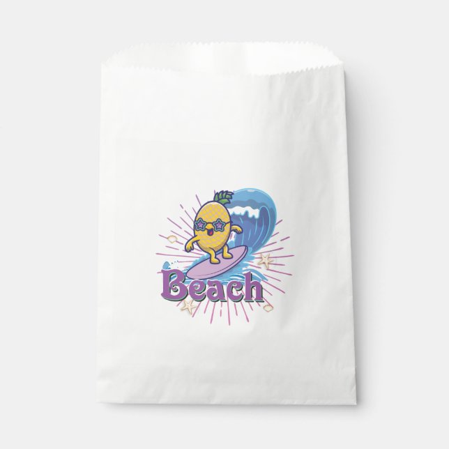 funny pineapple favour bags (Front)