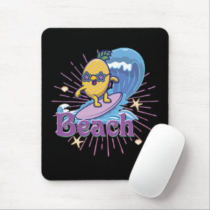 funny pineapple mouse mat
