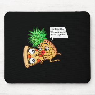 Funny Pineapple On Pizza Mouse Mat