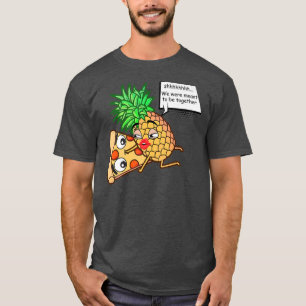 Funny Pineapple On Pizza  T-Shirt