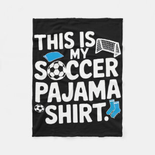Funny Pineapple Soccer Cartoon Fruit Sports Footll Fleece Blanket