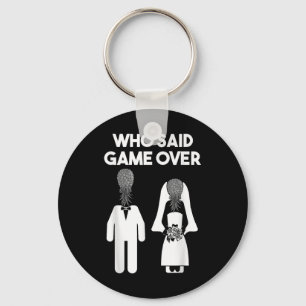 Funny Pineapple Swinger Gift Wedding Bride Groom M Key Ring