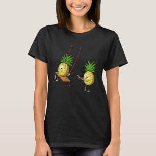 Funny Pineapples Swinging Lover Cute Swinger Men W T-Shirt