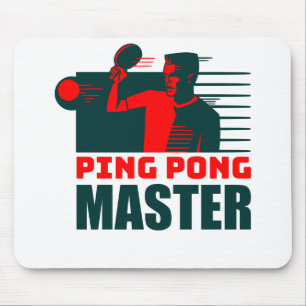 Funny Ping Pong Lovers - Table Tennis Lovers Mouse Mat