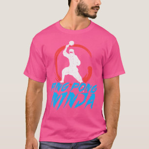 Funny Ping Pong Shirt  Ping Pong Ninja Fathers Day