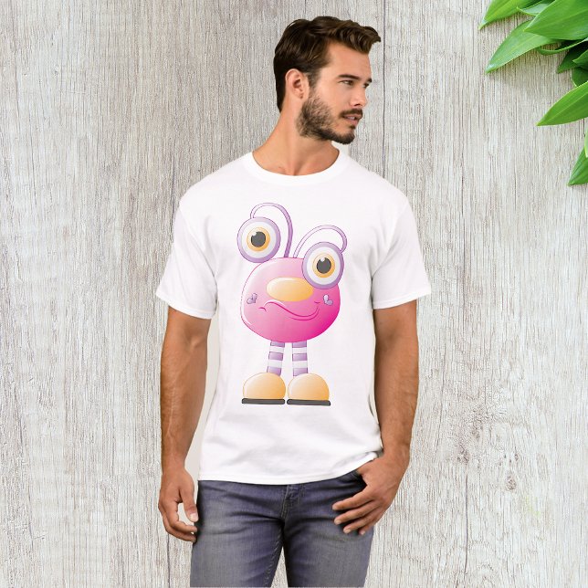 Funny Pink Alien T-Shirt (Creator Uploaded)