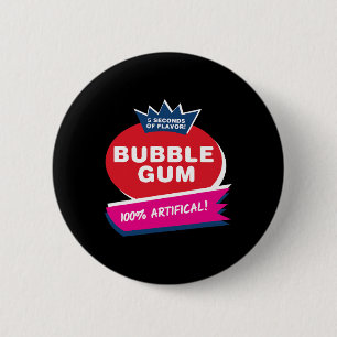 Funny Pink Bubble Gum Halloween Costume 6 Cm Round Badge