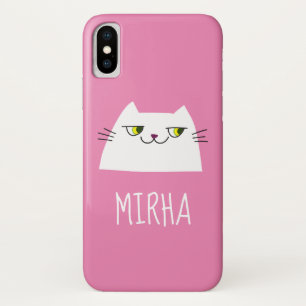 Funny Pink iPhone X Case
